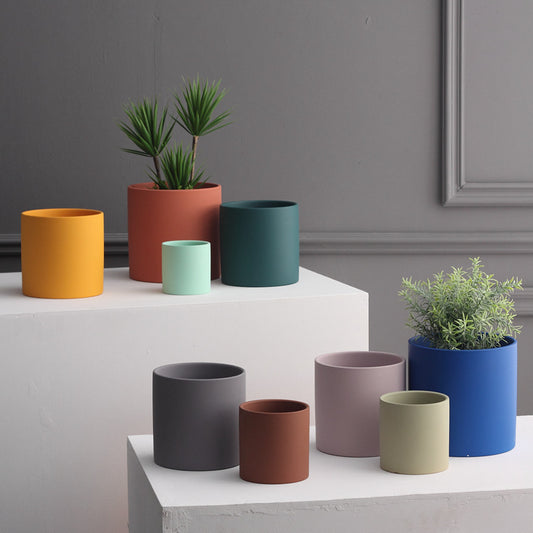 Colorful Nordic Ceramic Succulent Planter