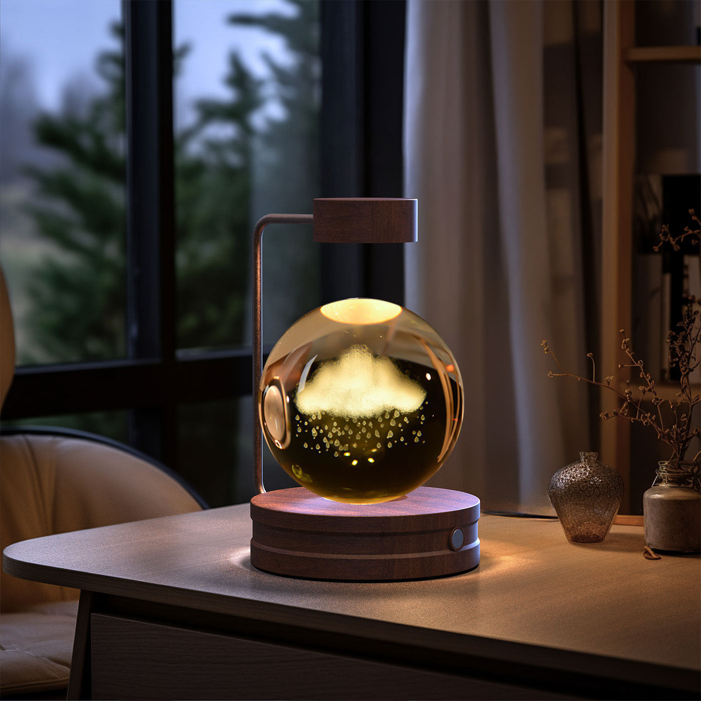 Cosmic Dinosaur Crystal Ball Nightlight