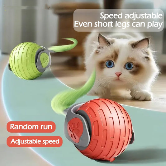 Smart USB Rolling Cat Toy