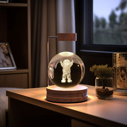 Cosmic Dinosaur Crystal Ball Nightlight