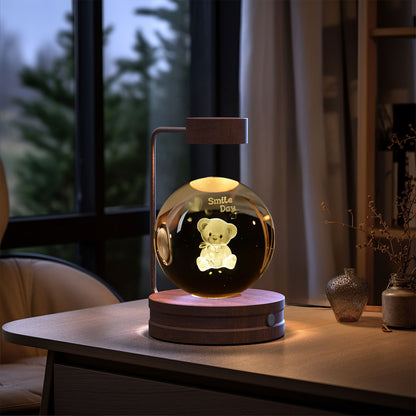 Cosmic Dinosaur Crystal Ball Nightlight