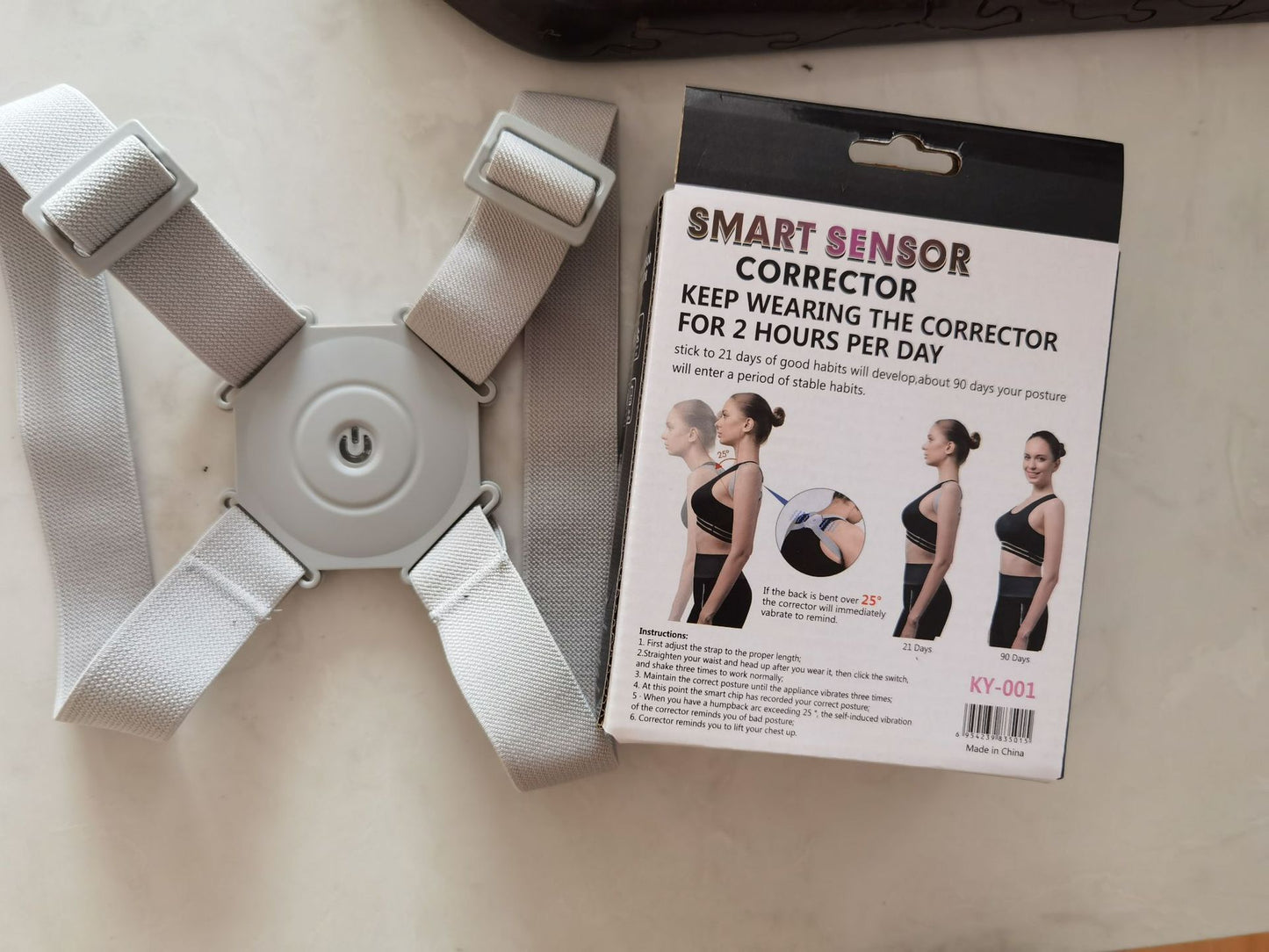 Smart Adjustable Posture Correction Belt