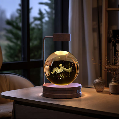 Cosmic Dinosaur Crystal Ball Nightlight