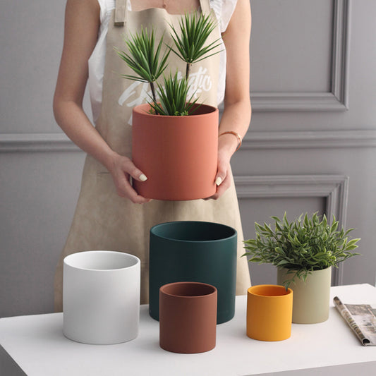 Colorful Nordic Ceramic Succulent Planter